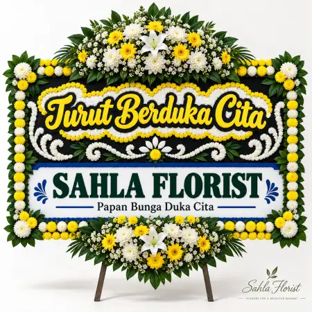 Papan Bunga Duka Ketapang
